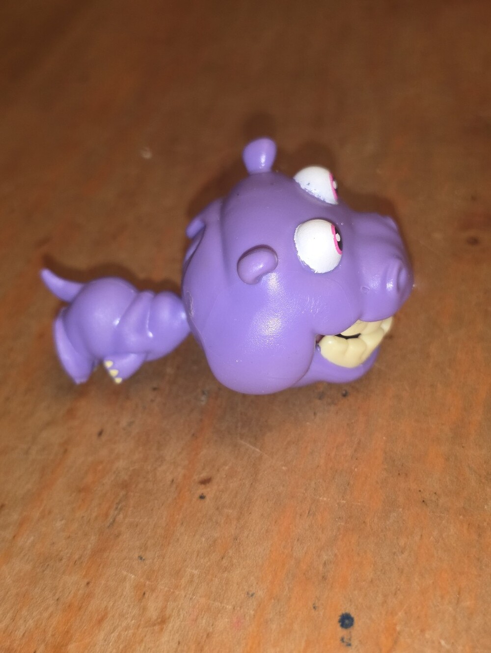 Purple Hippo Little Big Bites Figure Toy From Hasbro